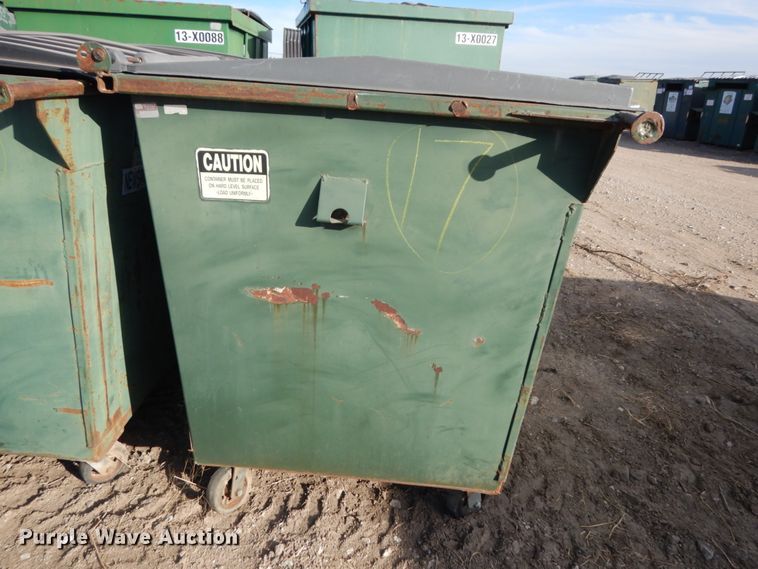 image for item DJ5772 (6) rear load dumpsters