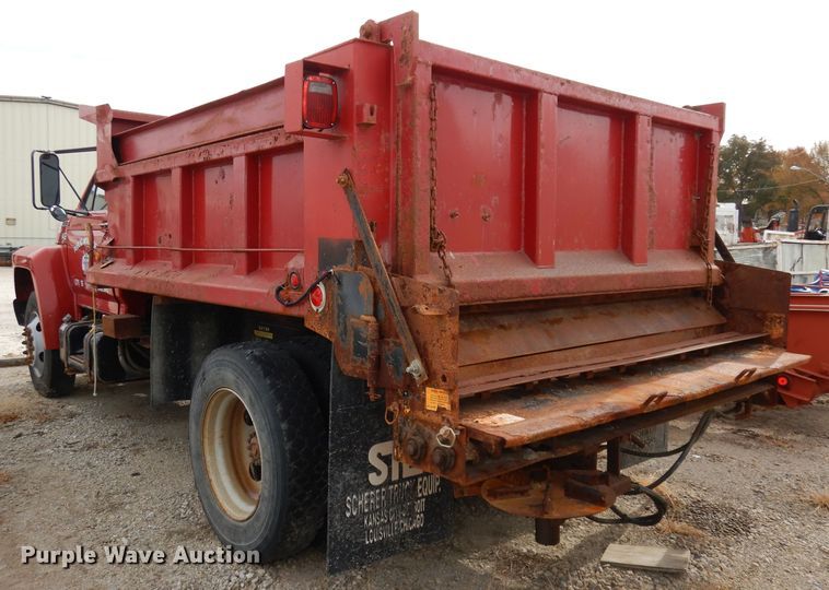 image for item DJ6918 1997 Ford F700  dump truck