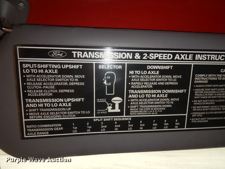 image for item DJ6918 1997 Ford F700  dump truck