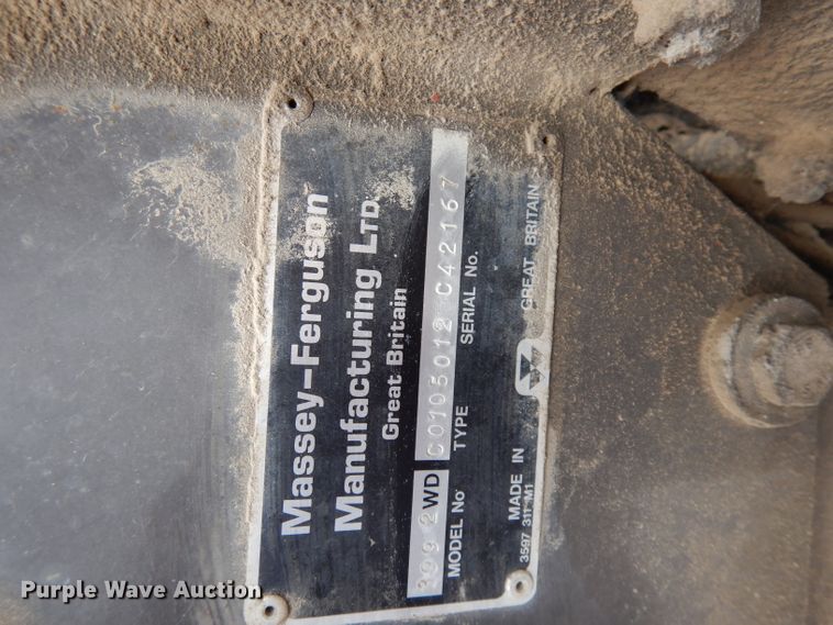 image for item DJ6934 1994 Massey Ferguson 399  tractor