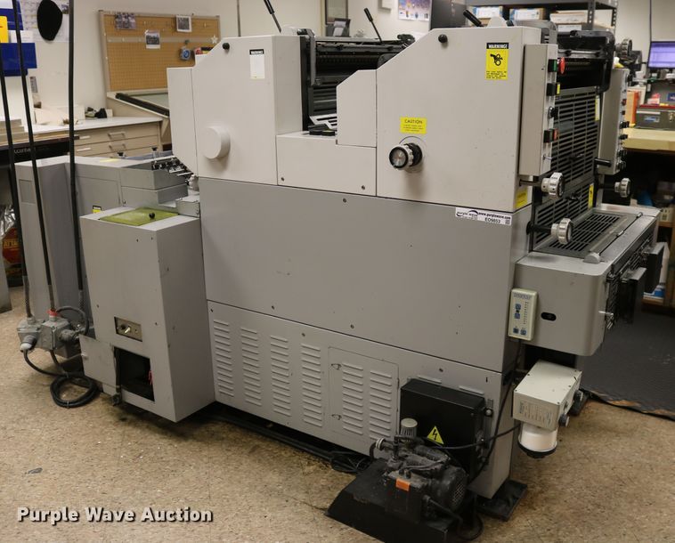 image for item EO9853 Hamada C252E printing machine