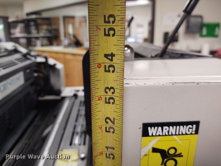 image for item EO9853 Hamada C252E printing machine