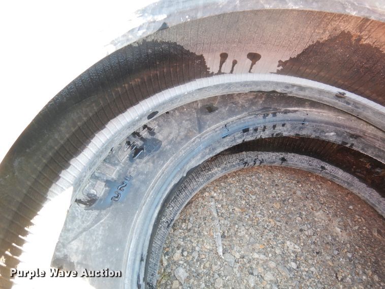 image for item GJ9633 (2) Goodyear 12R22.5 tires