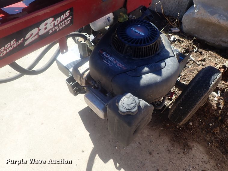 image for item GN9183 Swisher log splitter