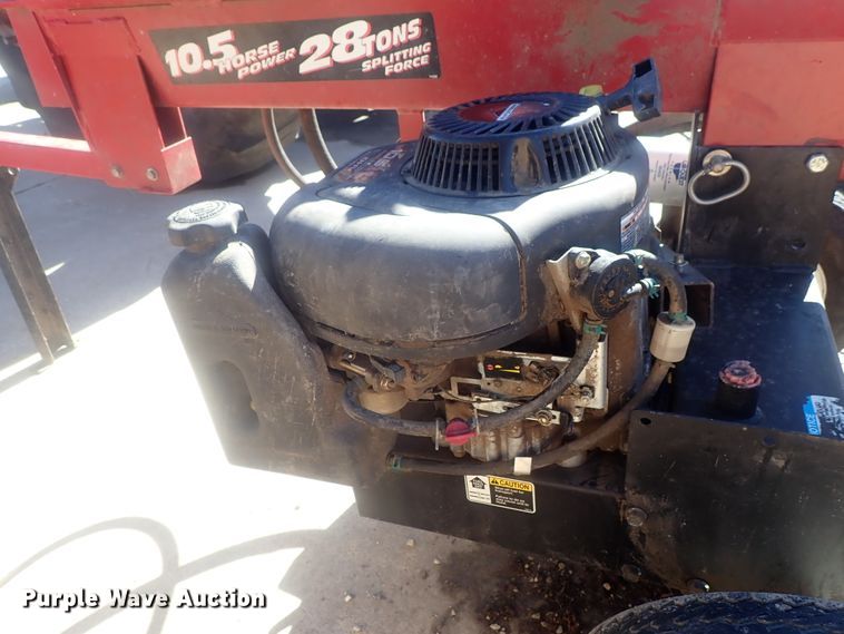 image for item GN9183 Swisher log splitter