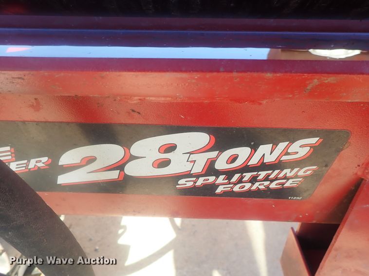 image for item GN9183 Swisher log splitter