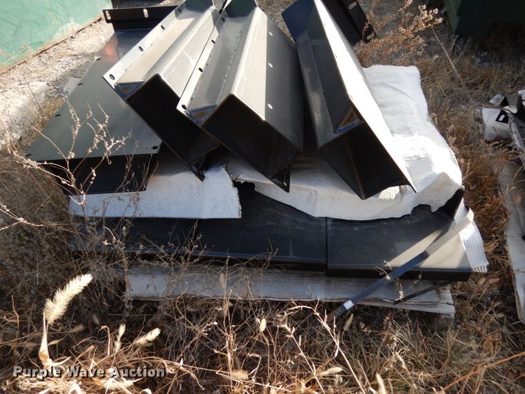 image for item GQ9871 (15) sets of steel bolt-on dumpster pockets