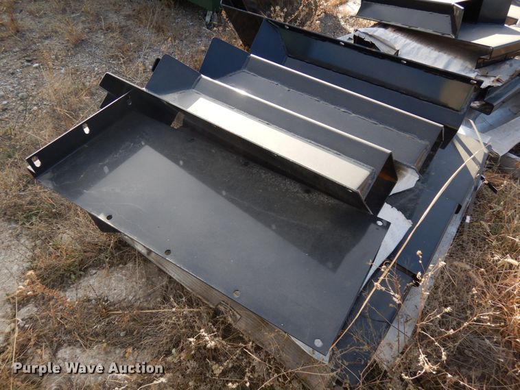 image for item GQ9871 (15) sets of steel bolt-on dumpster pockets