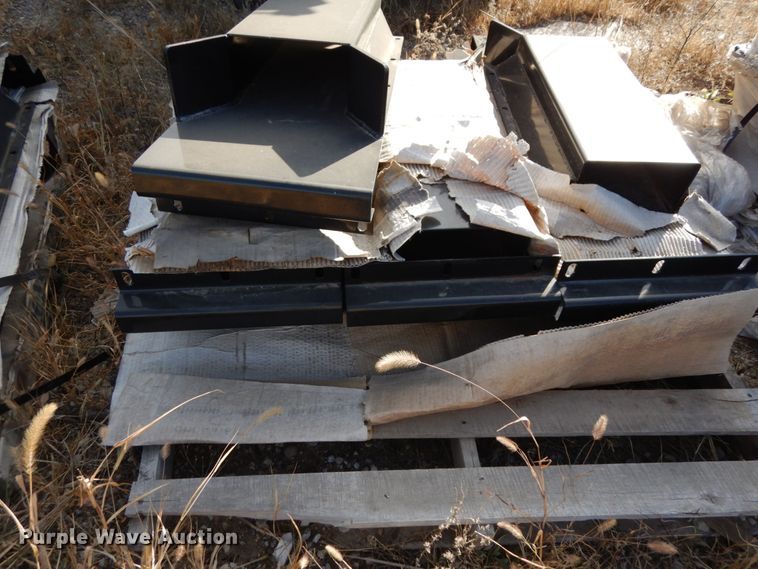 image for item GQ9871 (15) sets of steel bolt-on dumpster pockets