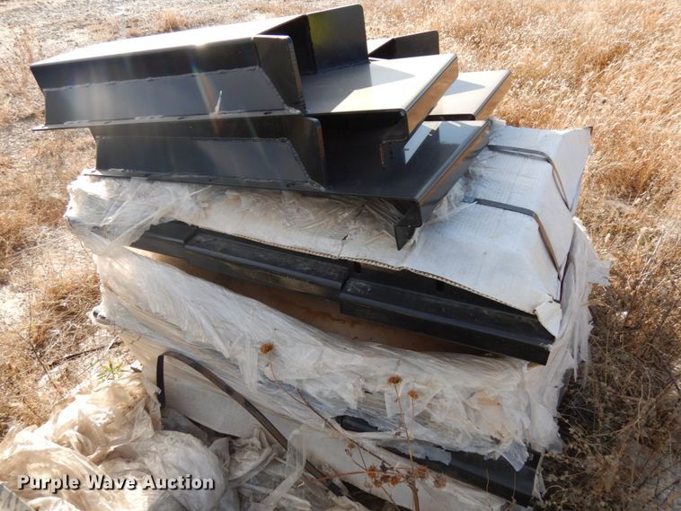 image for item GQ9871 (15) sets of steel bolt-on dumpster pockets