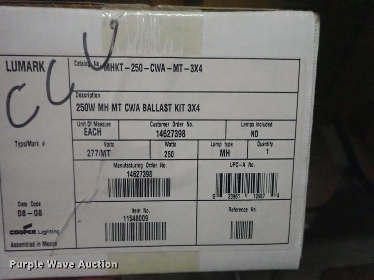 image for item GX9622 Electrical supplies and parts