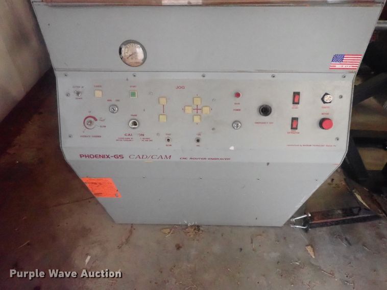 image for item GX9623 Phoenix GS Cad/Cam CNC router/engraver