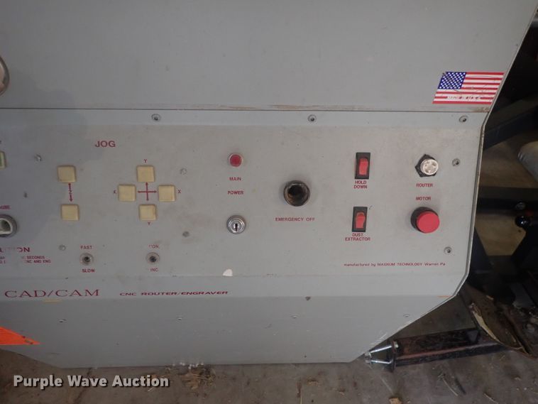 image for item GX9623 Phoenix GS Cad/Cam CNC router/engraver