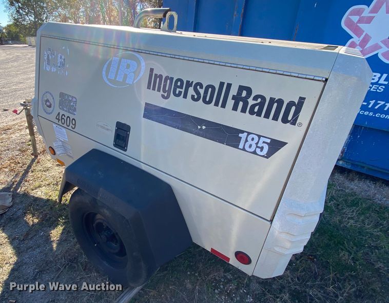 image for item HA9684 2004 Ingersoll Rand P185WIR  air compressor
