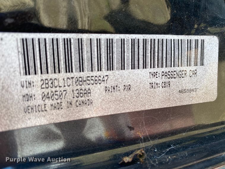 image for item HA9686 2011 Dodge Charger Police