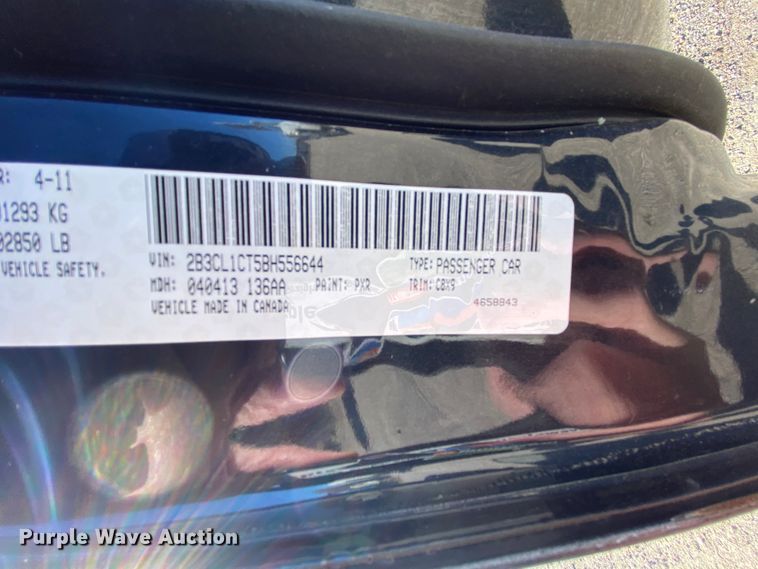 image for item HA9700 2011 Dodge Charger Police