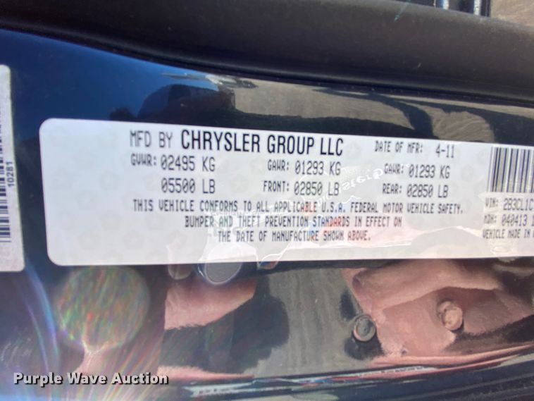 image for item HA9700 2011 Dodge Charger Police