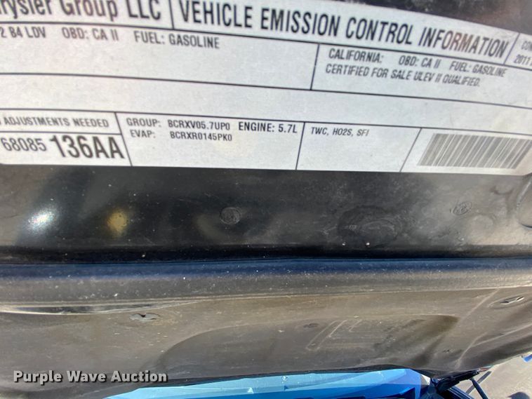 image for item HA9701 2011 Dodge Charger Police