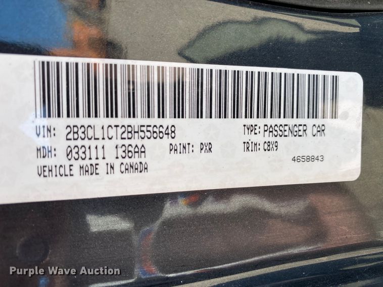 image for item HA9701 2011 Dodge Charger Police