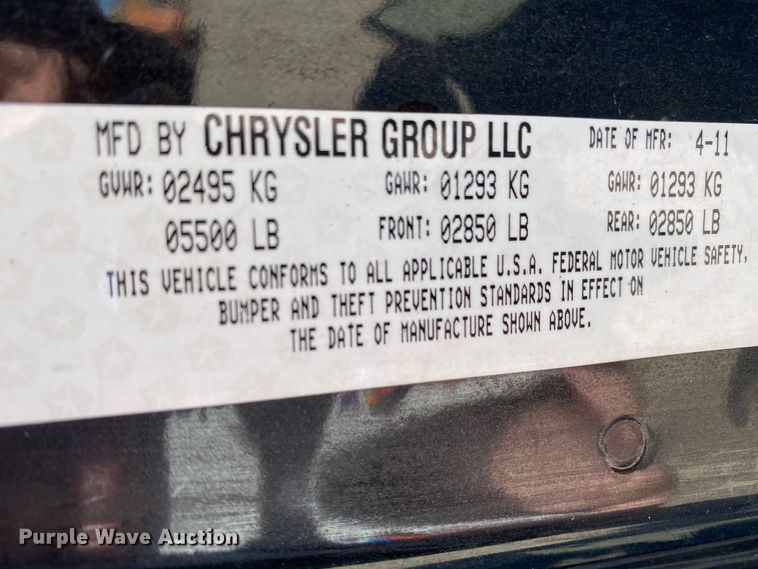 image for item HA9701 2011 Dodge Charger Police