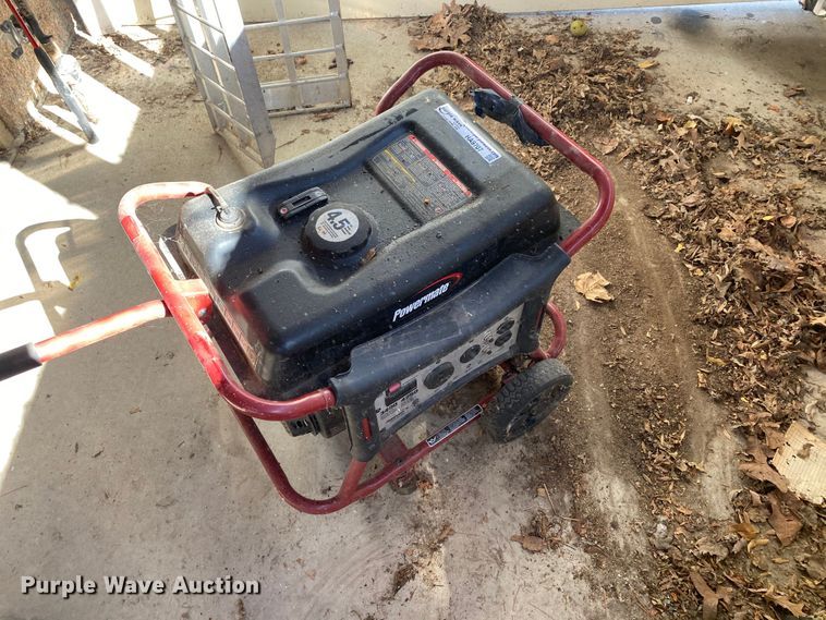 image for item HA9707 2016 Powermate MP0143400 generator