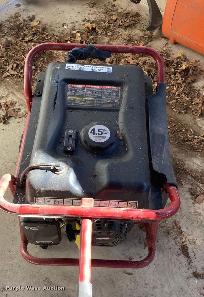 image for item HA9707 2016 Powermate MP0143400 generator