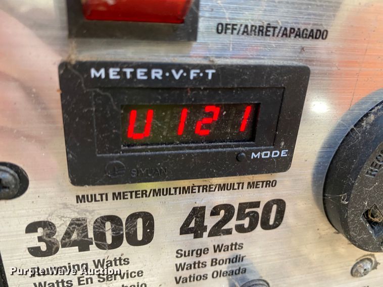 image for item HA9707 2016 Powermate MP0143400 generator