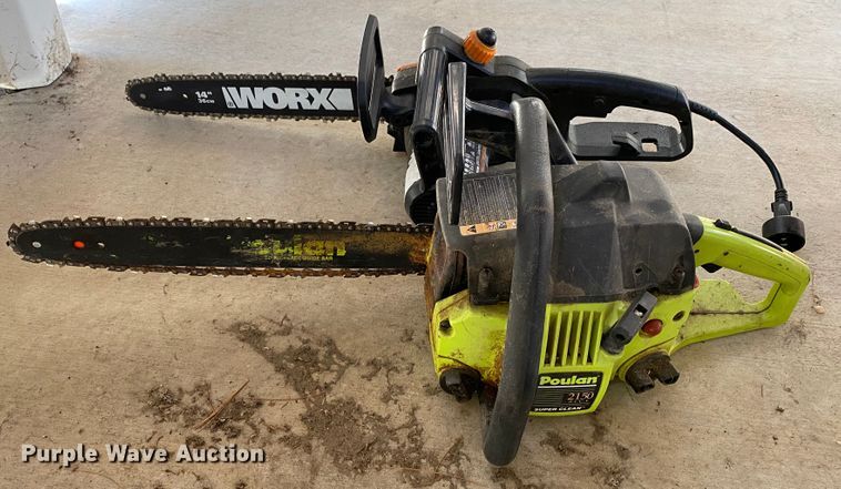 image for item HA9711 (2) chainsaws