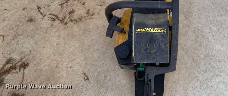 image for item HA9713 McCullough Timber Bear chainsaw