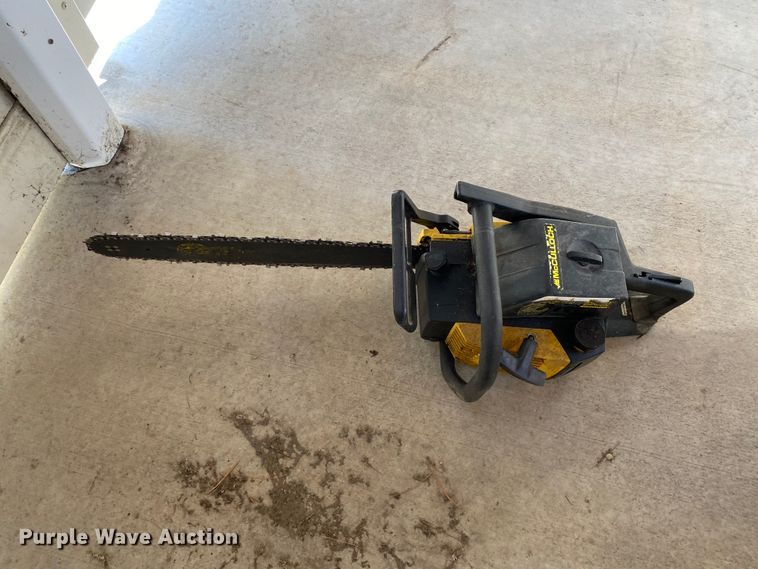 image for item HA9713 McCullough Timber Bear chainsaw