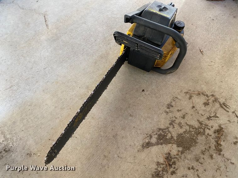 image for item HA9713 McCullough Timber Bear chainsaw