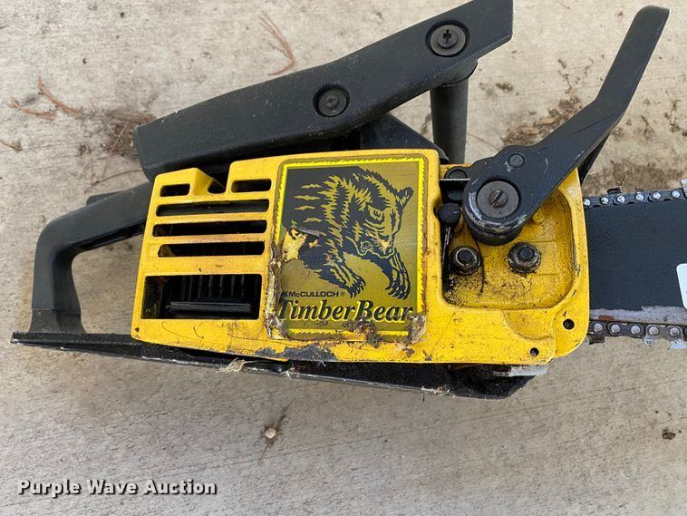 image for item HA9713 McCullough Timber Bear chainsaw