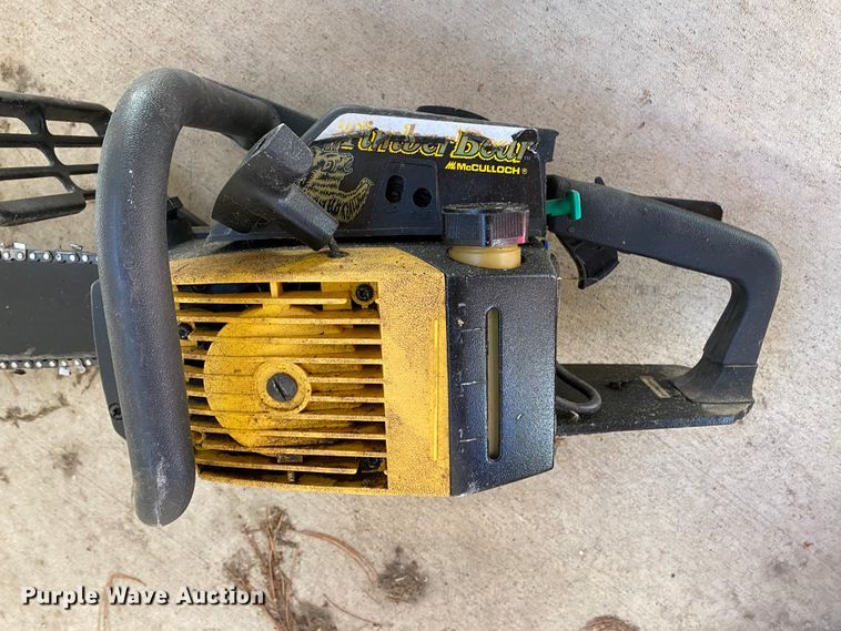 image for item HA9713 McCullough Timber Bear chainsaw
