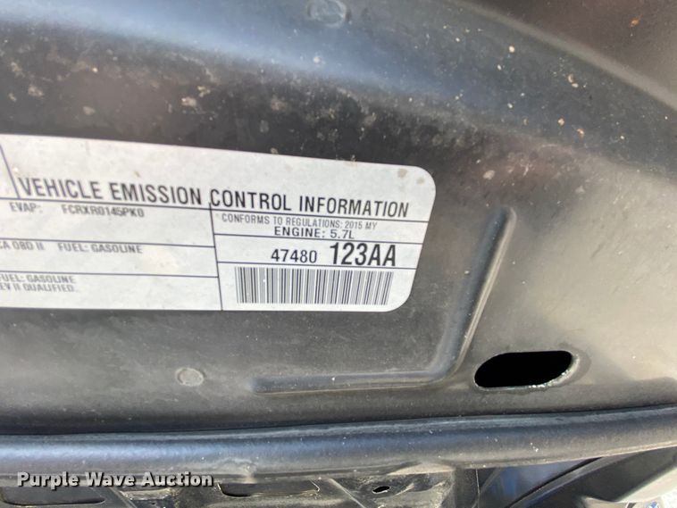 image for item HA9715 2015 Dodge Charger Police