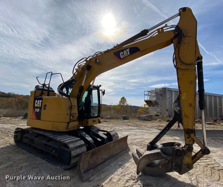 image for item HA9721 2017 Caterpillar 315F LCR  excavator