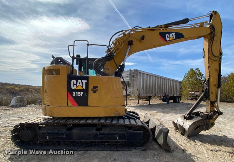 image for item HA9721 2017 Caterpillar 315F LCR  excavator