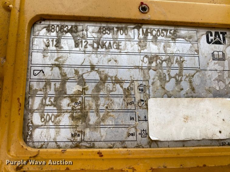 image for item HA9721 2017 Caterpillar 315F LCR  excavator