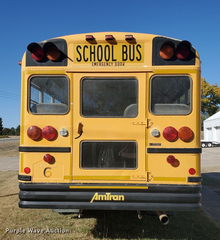 image for item HO9749 1996 International 3800 AmTran  school bus