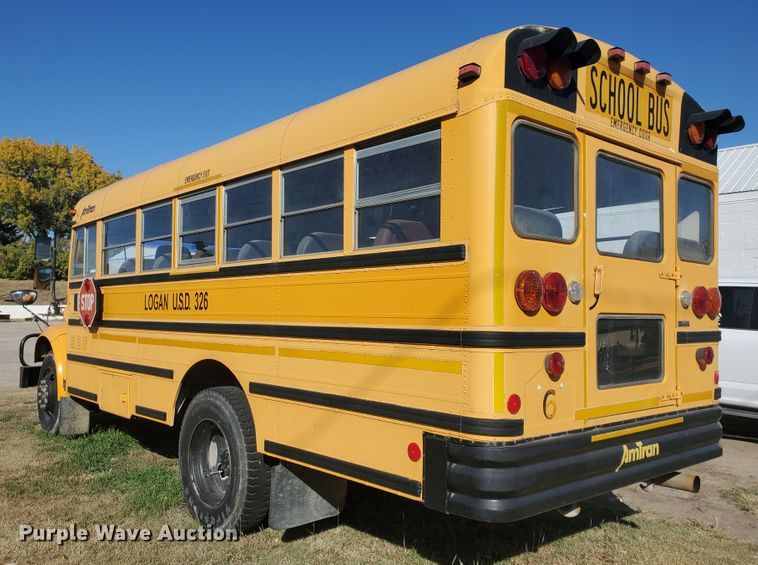 image for item HO9749 1996 International 3800 AmTran  school bus