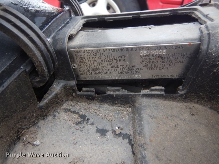 image for item HS9398 2009 Carter Brothers scooter