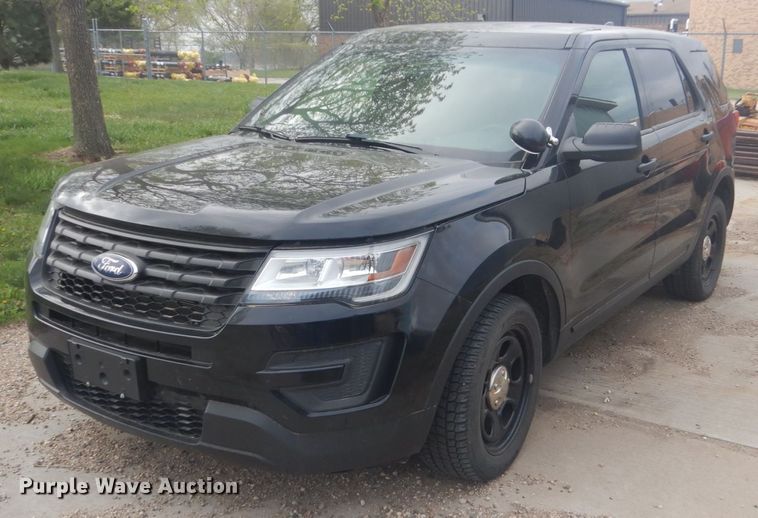image for item HS9450 2016 Ford Explorer Police Interceptor  SUV