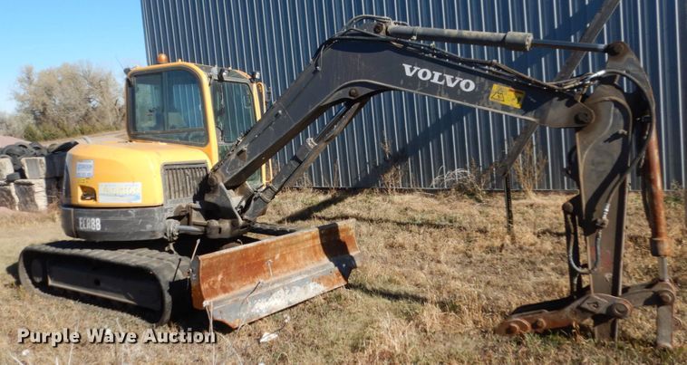 image for item HS9461 2012 Volvo ECR88  mini excavator