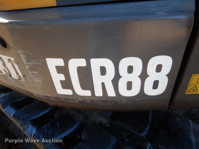 image for item HS9461 2012 Volvo ECR88  mini excavator
