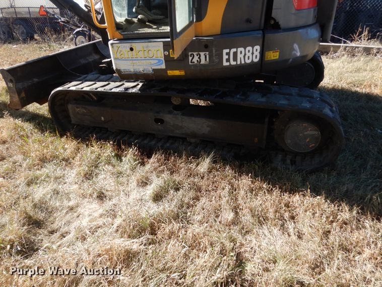 image for item HS9461 2012 Volvo ECR88  mini excavator