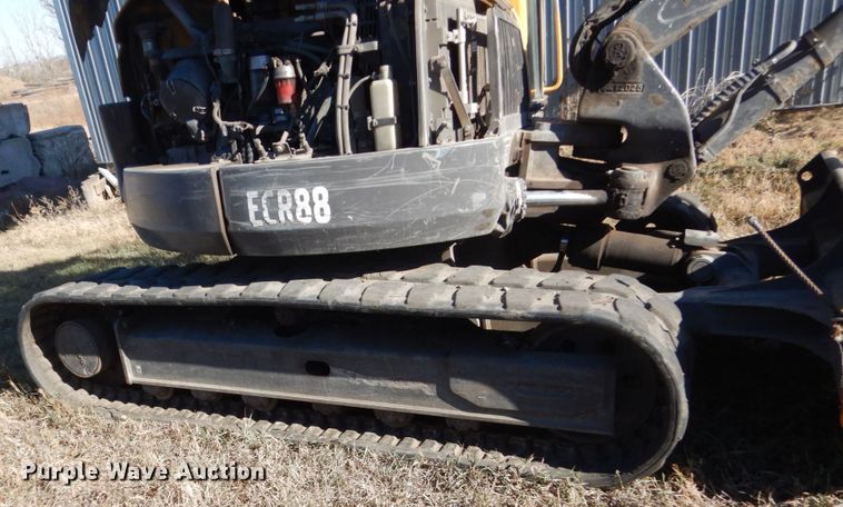 image for item HS9461 2012 Volvo ECR88  mini excavator
