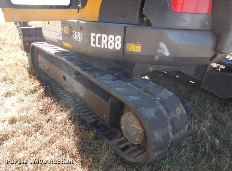 image for item HS9461 2012 Volvo ECR88  mini excavator