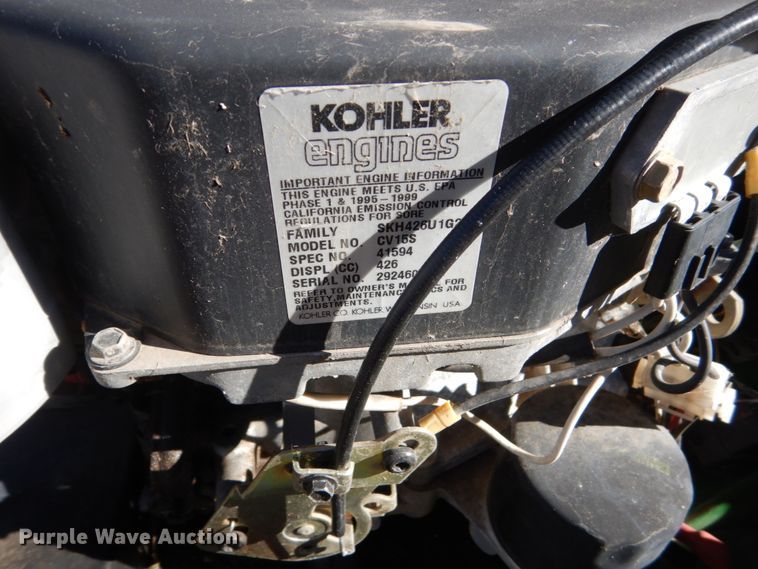 image for item HS9462 John Deere LT155  lawn mower