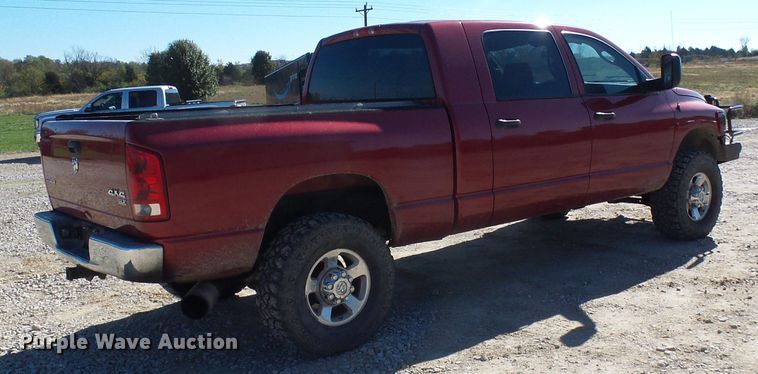 image for item DC2898 2006 Dodge Ram 2500  Mega Cab pickup truck