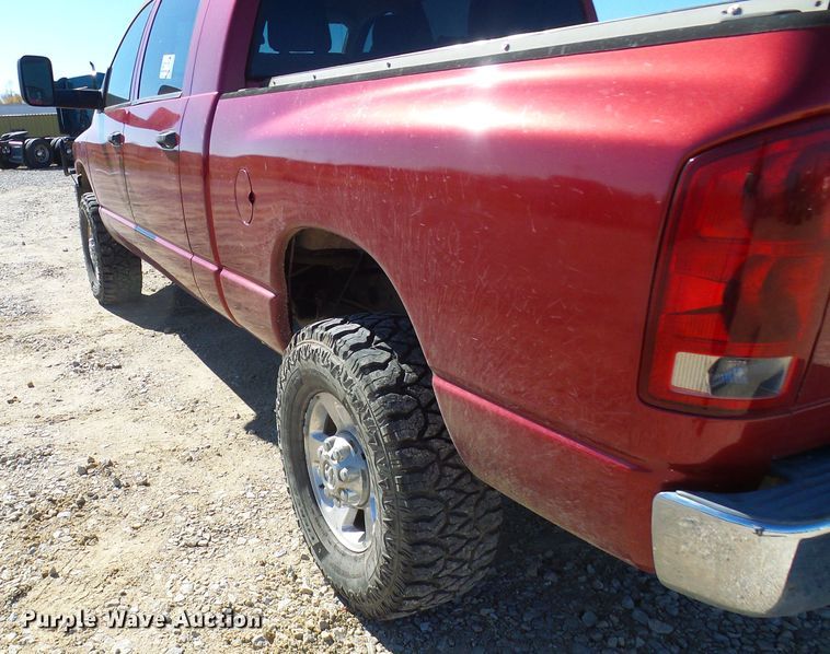 image for item DC2898 2006 Dodge Ram 2500  Mega Cab pickup truck