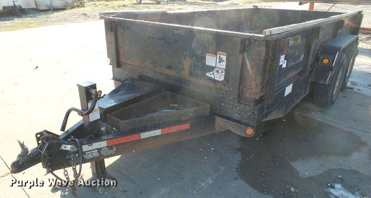 image for item DF0936 2008 Felling FT-14DT dump trailer